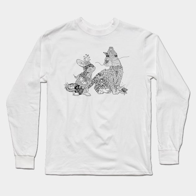 Present Long Sleeve T-Shirt by magiareal